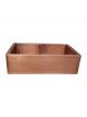 Hammered Design Copper Undermount Kitchen Sink - Double Bowl 16-Gauge Basin - Perfect For Home, Hotel, Farmhouse - Dimensions 33″ X 22″ X 9″